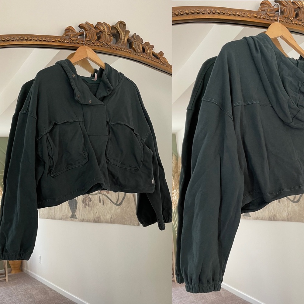 Free People Movement Cropped Hoodie